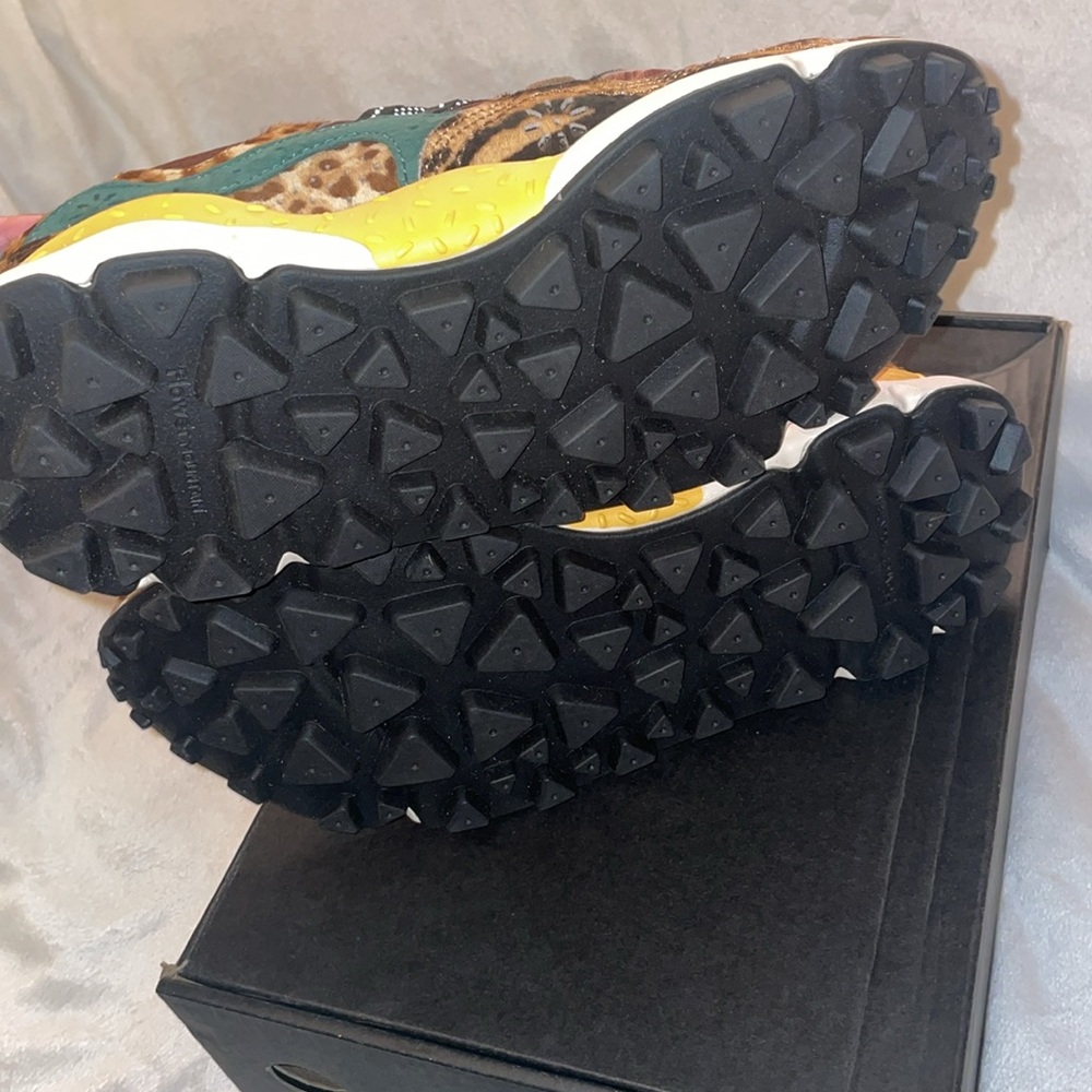 NWT Flower Mountain YAMANO 3 UNI Suede and Technical Fabric Sneakers - Picture 13 of 16